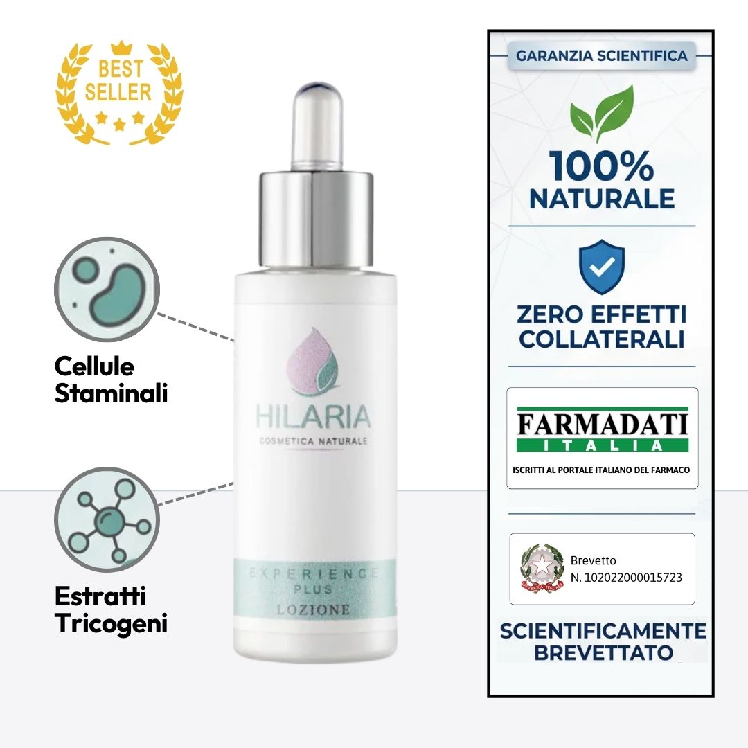 Lozione Anticaduta Capelli Uomo e Donna con Cellule Staminali Vegetali della Mela Annurca