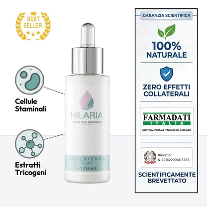 Lozione Anticaduta Capelli Uomo e Donna con Cellule Staminali Vegetali della Mela Annurca